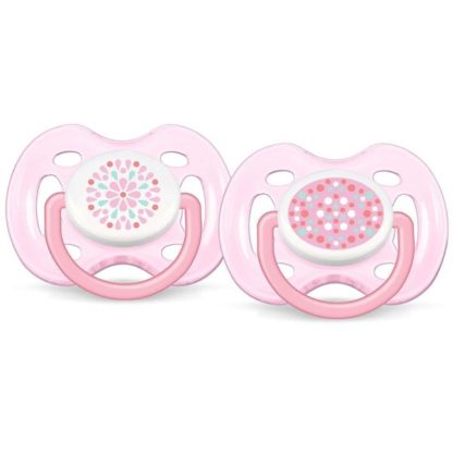 SOOTHER CONTEMPORARY FREEFLOW 0-6M (PINK)