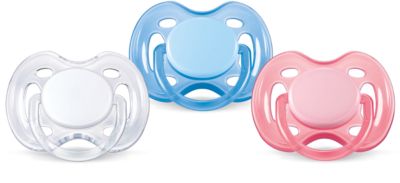 SOOTHER FREEFLOW 0-6M TWIN PACK